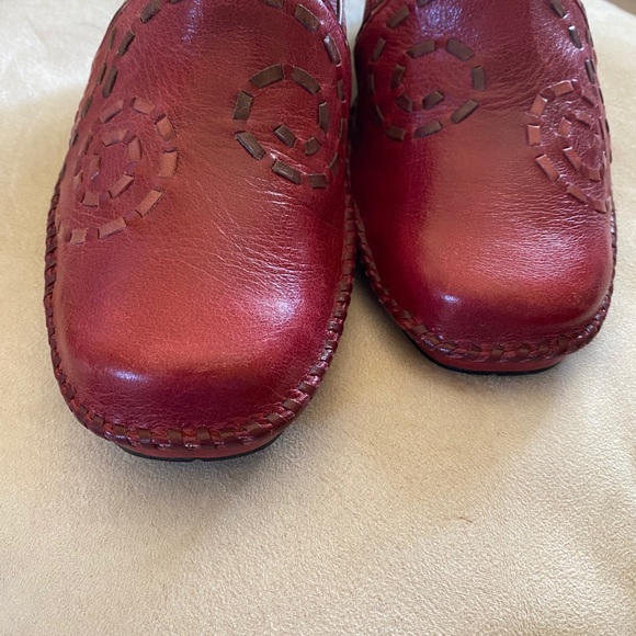 Clarks Artisan Collection Leather Clogs Mules - Picture 8 of 8